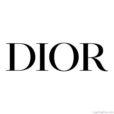 vintage dior logo.